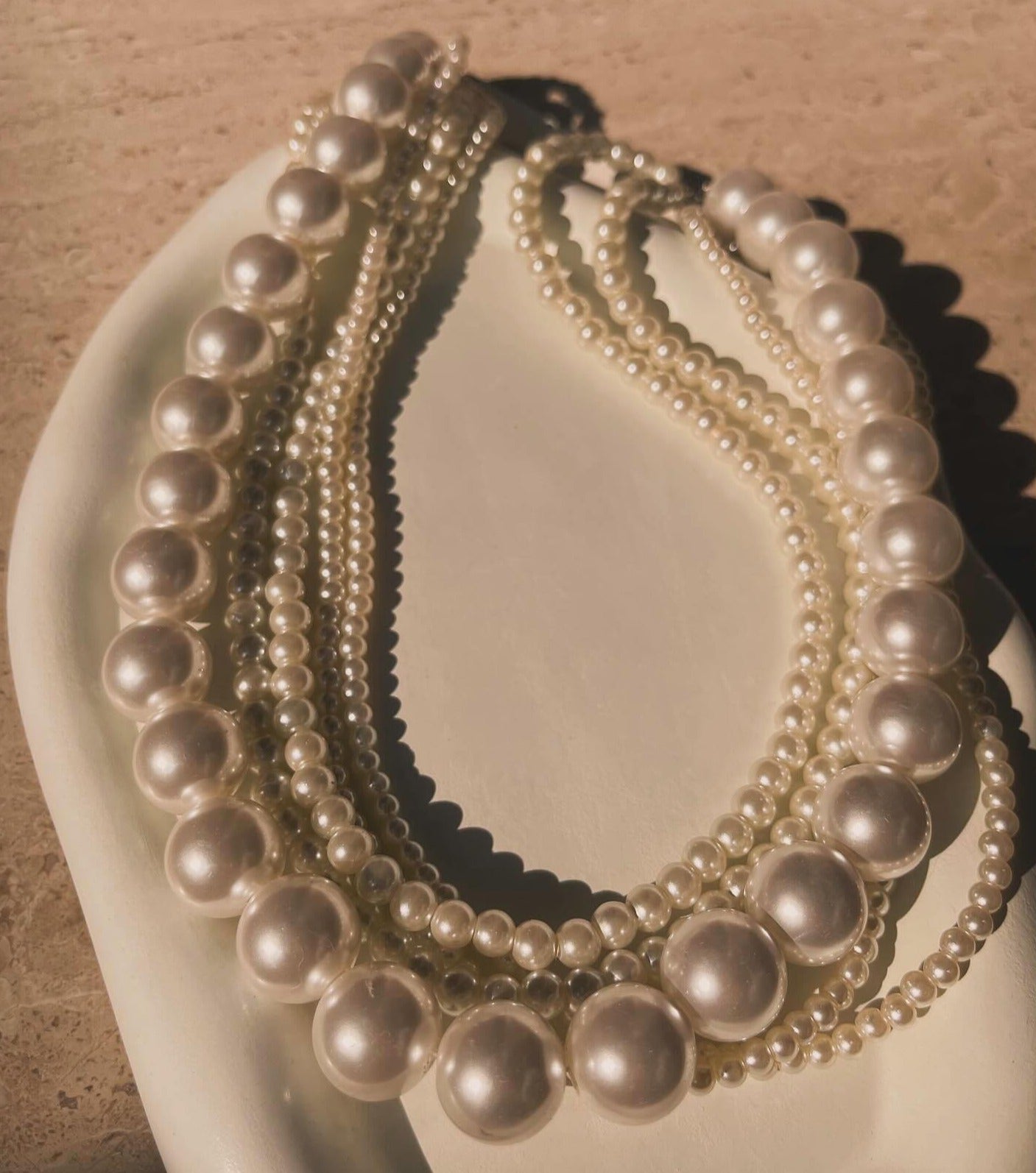 Pearl vintage necklace