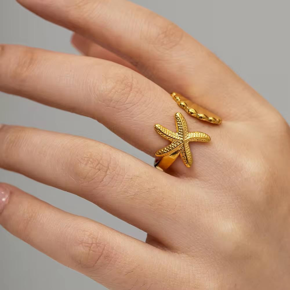 Sea shell ring