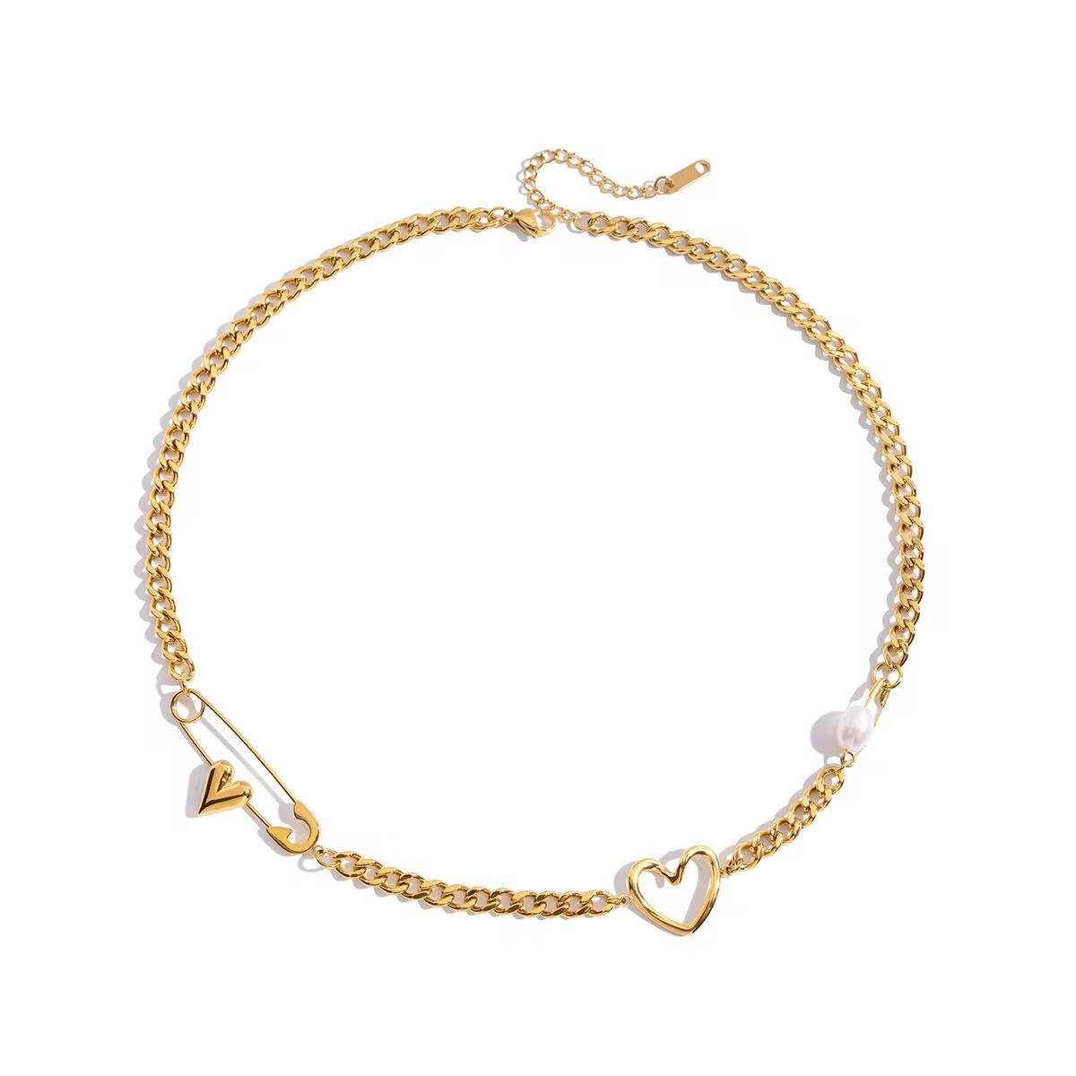 Pin Charm Necklace