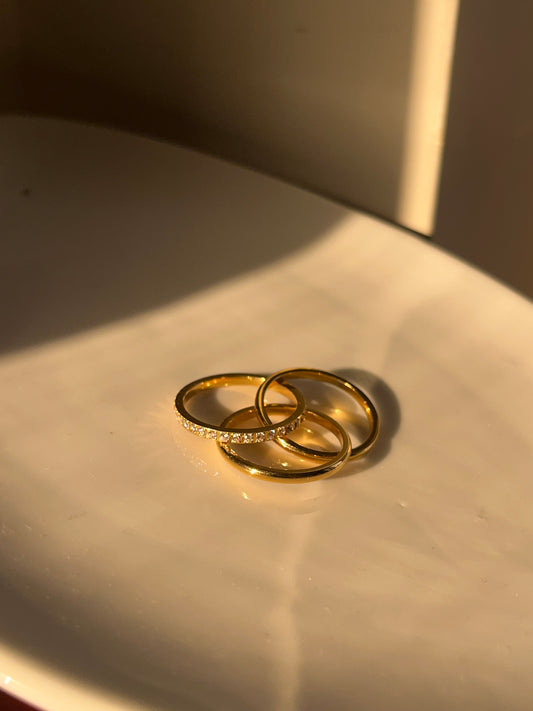 Interlock multilayer ring