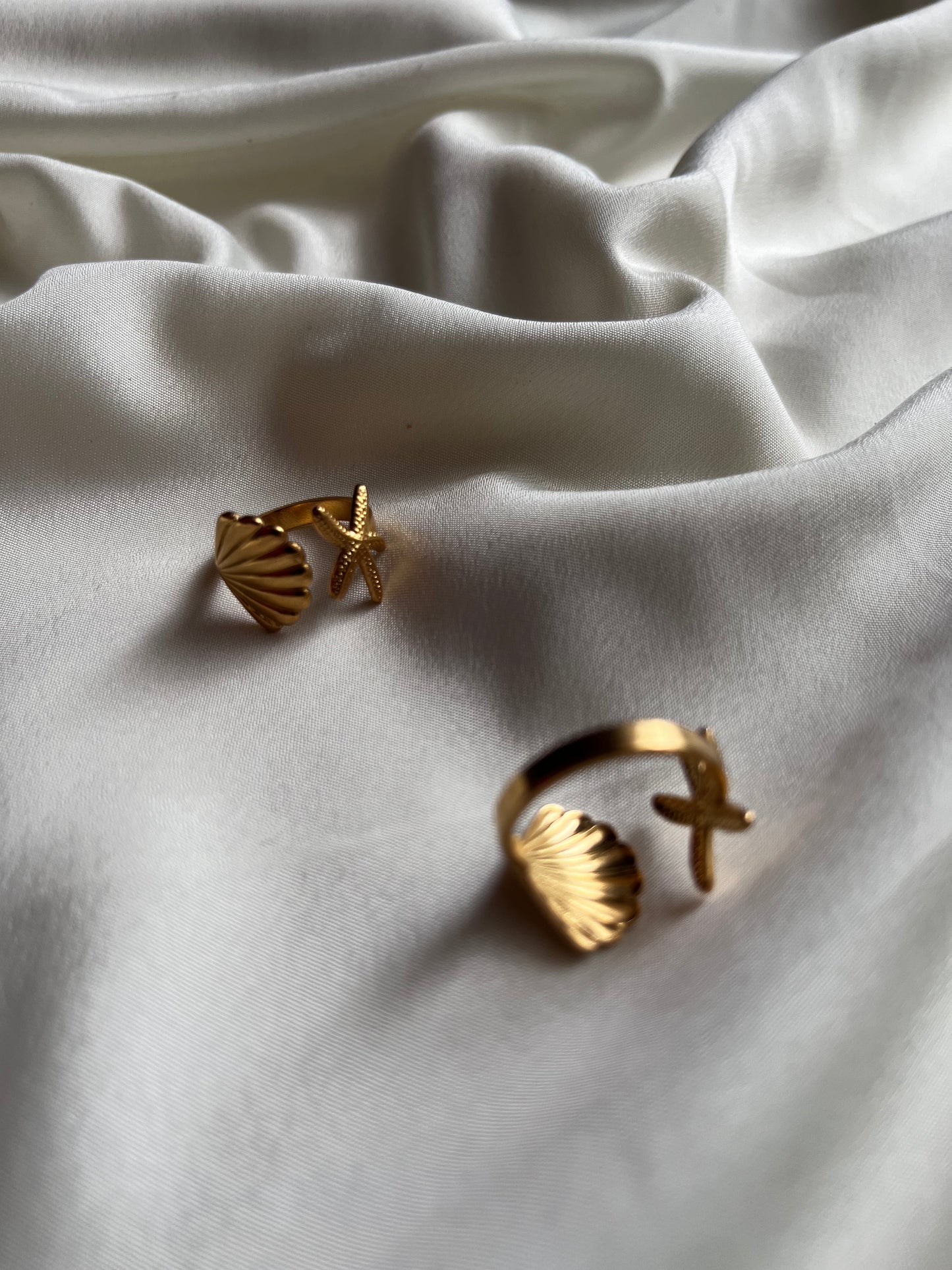 Sea shell ring
